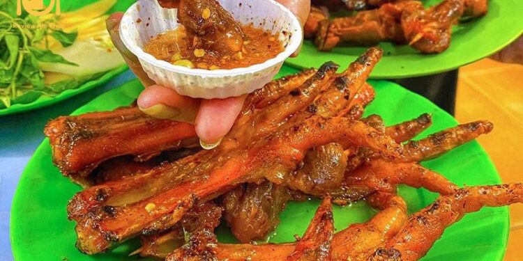 chân gà nướng quận 10