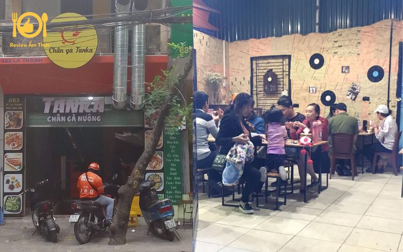 Review chi tiết quán chân gà nướng Tanka ngon "xỉu up xỉu down" 8 Không gian quán chân gà nướng Tanka