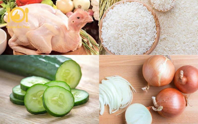 Cách nấu cơm gà Hải Nam - Món ngon Singapore ngay tại nhà 11 Nguyên liệu