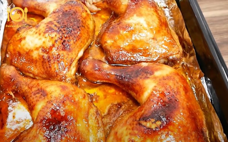 Đùi gà nướng giấy bạc - Món mới cho bữa ăn thêm tròn vị 15 đùi gà nướng giấy bạc