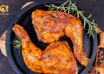 đùi gà nướng ngũ vị hương