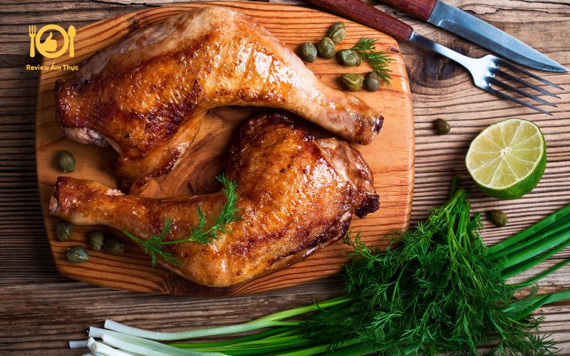 Bí quyết làm món đùi gà nướng ngũ vị hương ngon quên lối về 13 đùi gà nướng ngũ vị hương