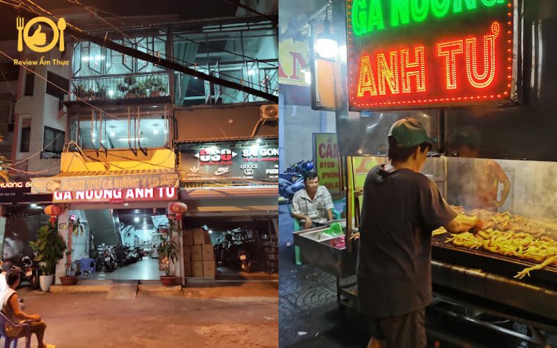 Review quán Gà Nướng Anh Tư - Có nên đến để trải nghiệm không? 8 gà nướng anh tư