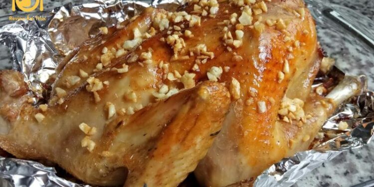 Bí quyết làm món gà nướng bơ tỏi chuẩn vị, thịt mọng nước 8 gà nướng bơ tỏi