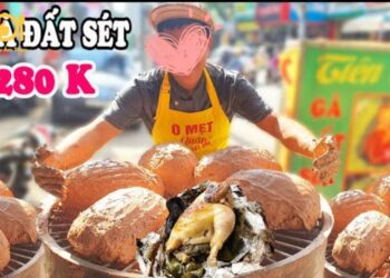 gà nướng đất sét tân kỳ tân quý