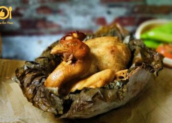 gà nướng đất sét tphcm