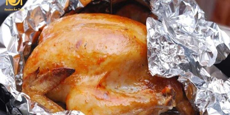 Gà nướng giấy bạc