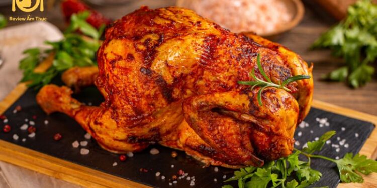 gà nướng hàn quốc