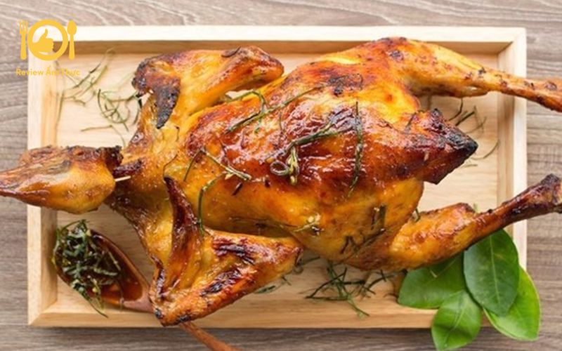 Bật mí công thức làm gà nướng lá chanh đơn giản, nhanh chóng 11 gà nướng lá chanh