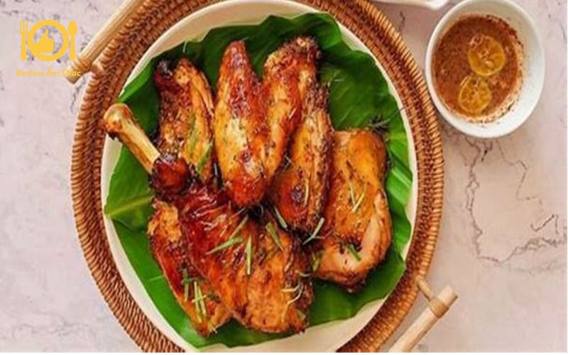 Bật mí công thức làm gà nướng lá chanh đơn giản, nhanh chóng 10 gà nướng lá chanh
