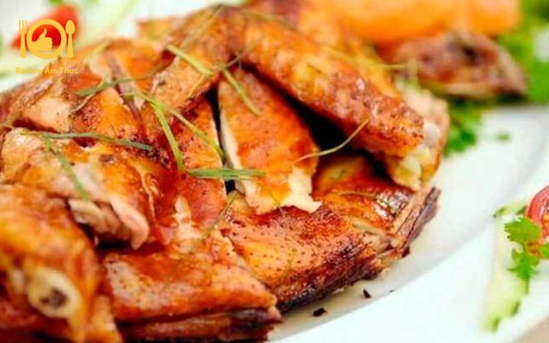 Bật mí công thức làm gà nướng lá chanh đơn giản, nhanh chóng 13 gà nướng lá chanh