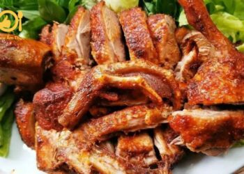 Cách làm gà nướng lá mắc mật bằng nồi chiên không dầu đơn giản