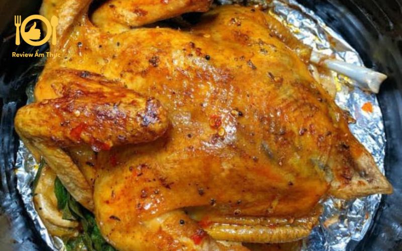 Cách làm gà nướng lá mắc mật bằng nồi chiên không dầu đơn giản 14 Cách nướng gà với lá mắc mật bằng nồi chiên không dầu