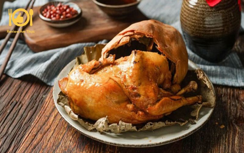 Gà nướng lá sen - Món ăn dân dã cho những buổi tiệc cuối tuần 11 gà nướng lá sen