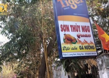 gà nướng long sơn thuỷ ngư quán