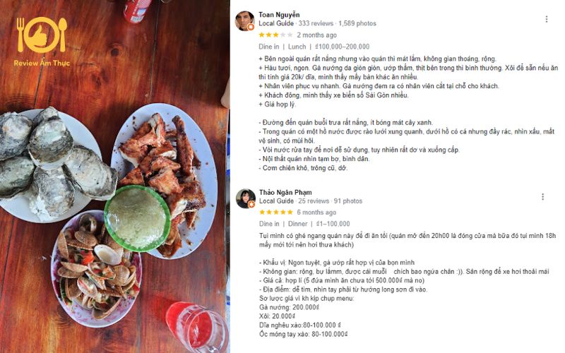 Review quán gà nướng Long Sơn Thủy Ngư quán ở Vũng Tàu có gì hot? 11 gà nướng long sơn thuỷ ngư quán