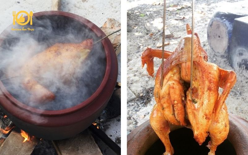 Cách làm gà nướng lu chuẩn vị, chinh phục mọi thực khách khó tính 17 ga-nuong-lu-5