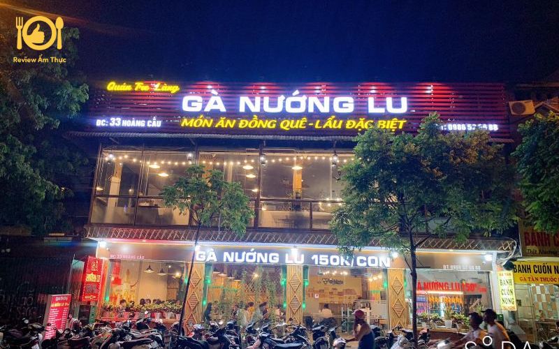 Review quán gà nướng lu Hoàng Cầu nổi tiếng tại Hà Nội 7 ga-nuong-lu-hoang-cau-1