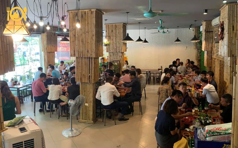 Review quán gà nướng lu Hoàng Cầu nổi tiếng tại Hà Nội 8 ga-nuong-lu-hoang-cau-2