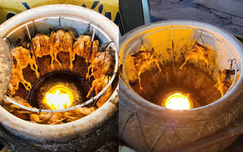 Review gà nướng lu Việt Hương - Ngon thật hay chỉ là lời đồn? 11 gà nướng lu việt hương