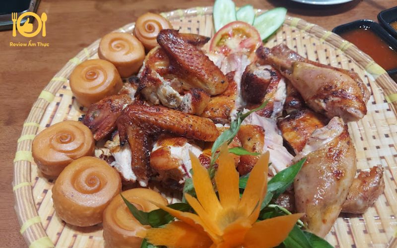 Review gà nướng lu Việt Hương - Ngon thật hay chỉ là lời đồn? 13 gà nướng lu việt hương