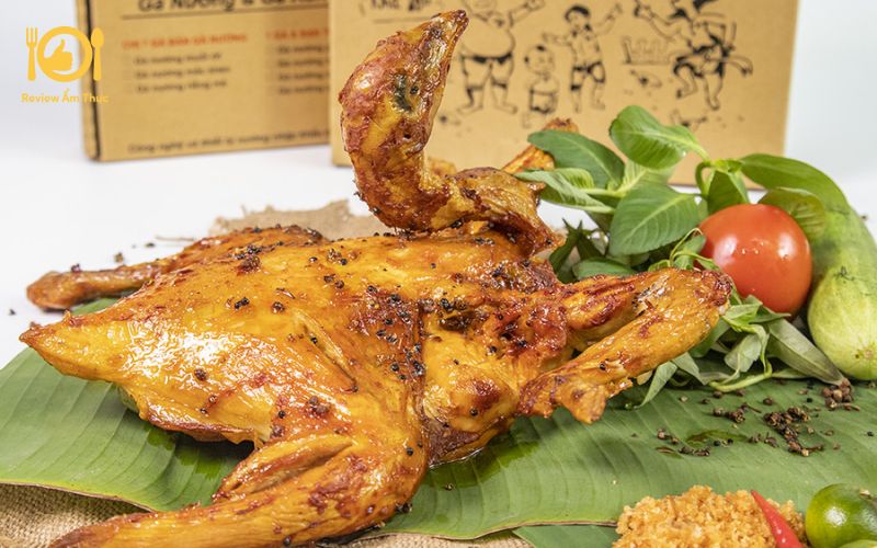 Gà nướng mắc khén - Món ngon làm bữa cơm gia đình thêm hấp dẫn 9 gà nướng mắc khén