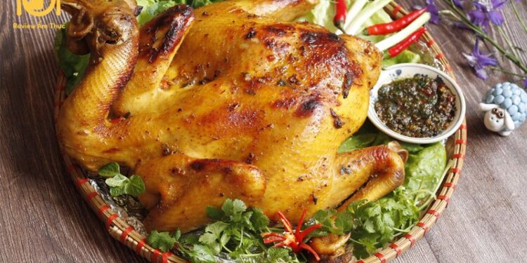 Gà nướng mắc khén - Món ngon làm bữa cơm gia đình thêm hấp dẫn 6 gà nướng mắc khén