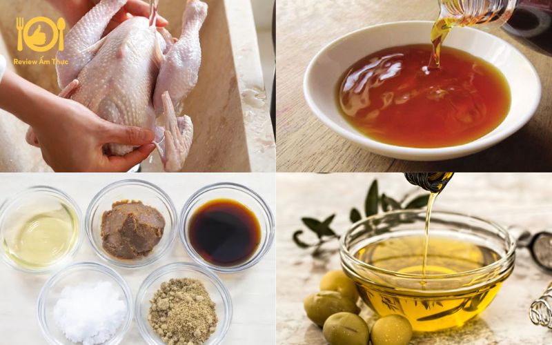 Cách làm gà nướng mắm nhĩ đơn giản, ngon ngất ngây, dễ làm tại nhà 6 gà nướng mắm nhĩ