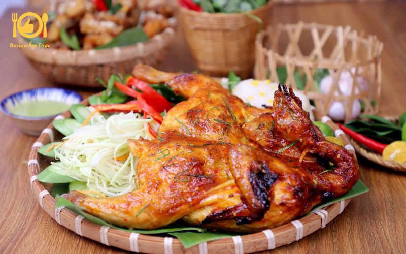 Cách làm gà nướng mắm nhĩ đơn giản, ngon ngất ngây, dễ làm tại nhà 8 gà nướng mắm nhĩ