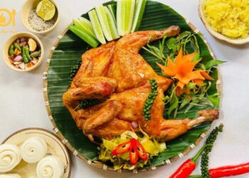 gà nướng mắm nhĩ