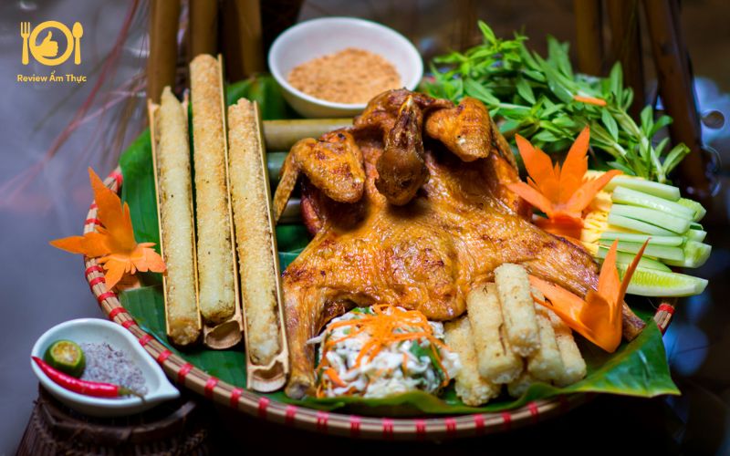 Cách làm gà nướng muối ớt cơm lam đậm vị Tây Nguyên 8 ga-nuong-muoi-ot-com-lam-1