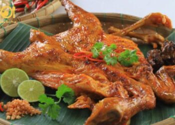 gà nướng ngũ vị