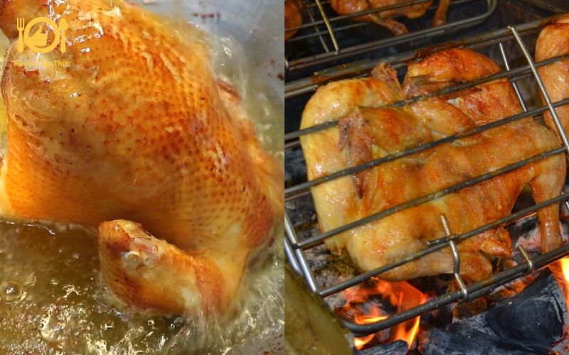 Khám phá nguồn gốc & Cách làm gà nướng ô thum ngon chuẩn vị 15 gà nướng ô thum