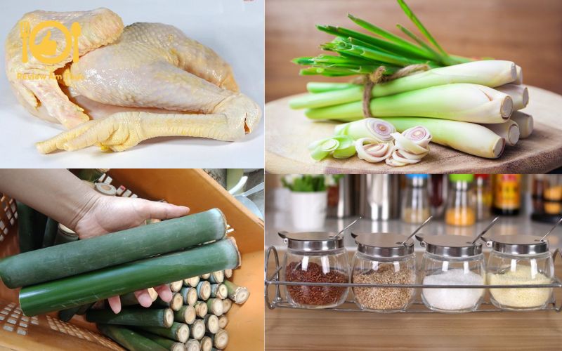 Cách làm gà nướng ống tre - Món ngon dân dã chiêu đãi cả nhà 15 Nguyên liệu