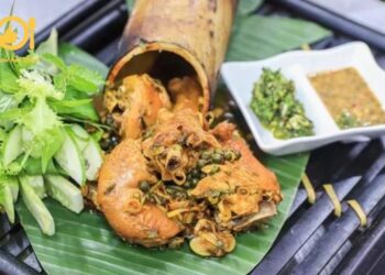 Cách làm gà nướng ống tre - Món ngon dân dã chiêu đãi cả nhà