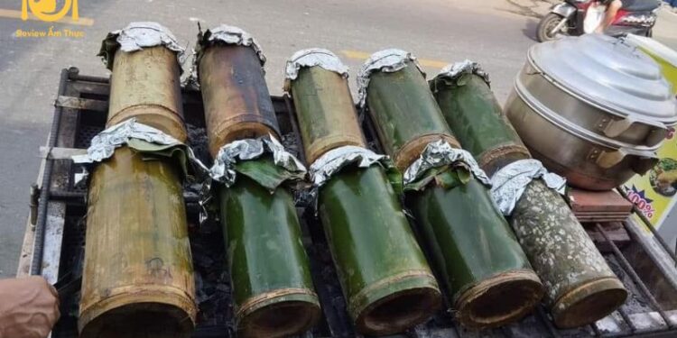 gà nướng ống tre cần thơ