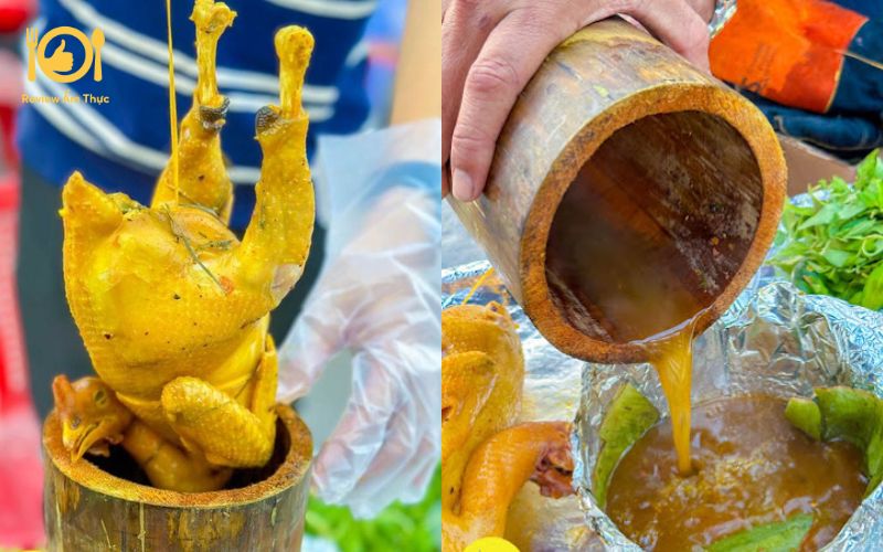 Review quán gà nướng ống tre chú trường - Có gì mà hot đến vậy? 6 gà nướng ống tre chú trường