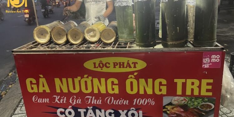 gà nướng ống tre Gò Vấp