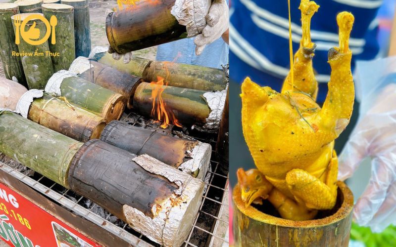 Top 3 quán gà nướng ống tre Hà Nội chinh phục mọi thực khách 7 Review Gà Nướng Ống Tre Hà Nội Phạm Thăng