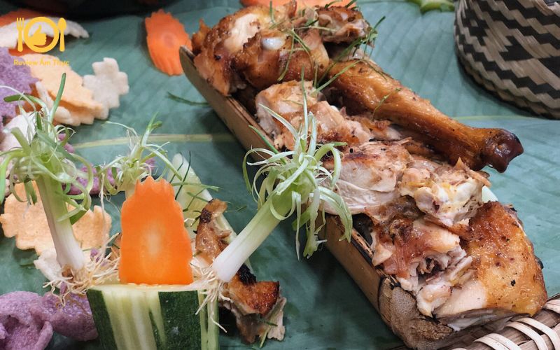 Review quán Gà Nướng Ống Tre Nơ Trang Long có gì hấp dẫn? 6 gà nướng ống tre nơ trang long