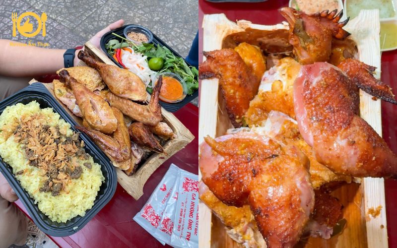 Review chi tiết quán Gà Nướng Ống Tre Tây Bắc nổi tiếng Quận 4 6 gà nướng ống tre tây bắc
