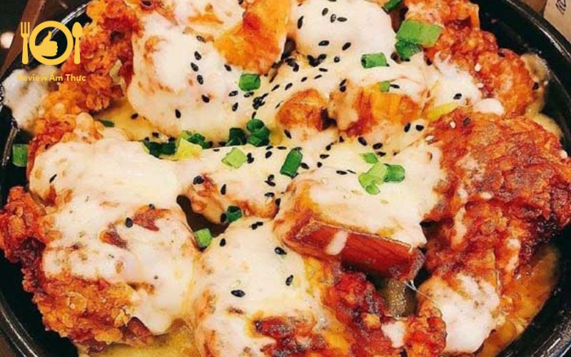 TOP 10 quán gà nướng phô mai Hàn Quốc Hà Nội ăn là mê 18 Review Vons Chicken - Tiệm gà nướng phô mai Hàn Quốc Hà Nội đa dạng hương vị