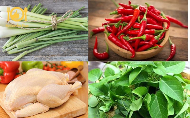 Bí quyết làm món gà nướng sả ớt thơm ngon, da giòn 9 Nguyên liệu