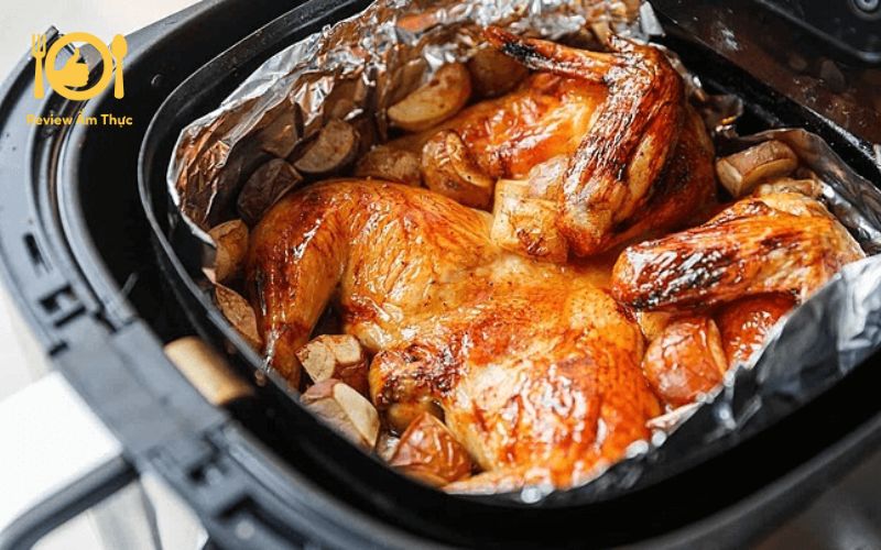 Bí quyết làm món gà nướng sả ớt thơm ngon, da giòn 12 Cách nướng gà sả ớt vàng đều, không bị khét