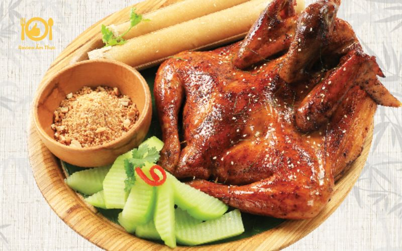 Hướng dẫn cách làm gà nướng sả ớt nồi chiên không dầu 8 ga nuong sa ot noi chien khong dau