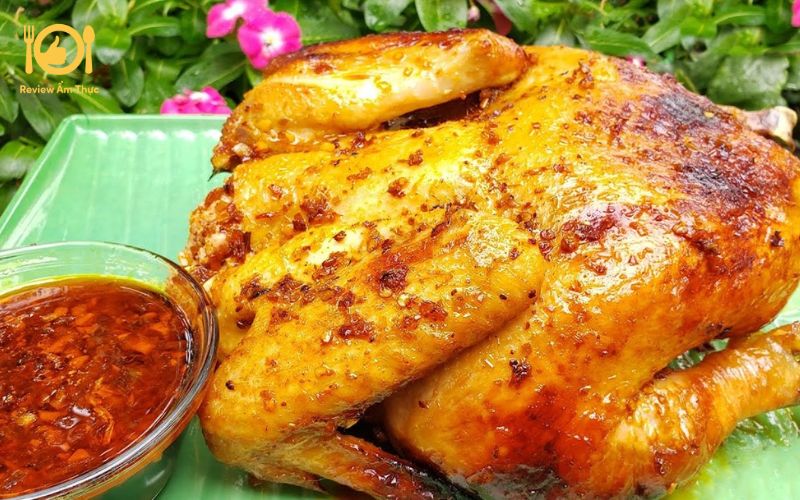 Mê mẩn với cách làm gà nướng sa tế mật ong cay ngon, đậm vị 9 gà nướng sa tế mật ong