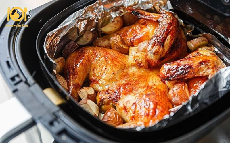 Mê mẩn với cách làm gà nướng sa tế mật ong cay ngon, đậm vị 14 gà nướng sa tế mật ong