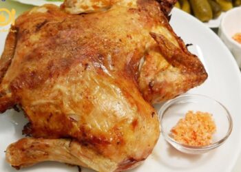 gà nướng sa tế mật ong