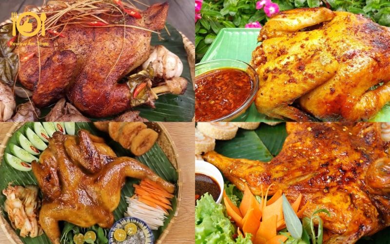 Mê mẩn với cách làm gà nướng sa tế mật ong cay ngon, đậm vị 15 gà nướng sa tế mật ong