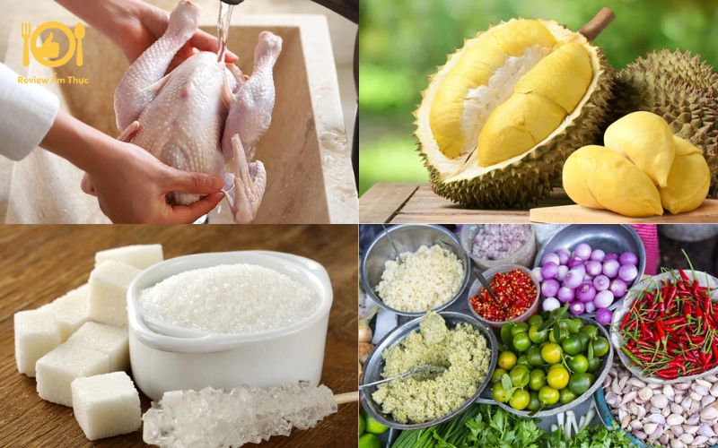 Cách làm gà nướng sầu riêng - Món ngon xứ Lái Thiêu, Bình Dương 8 gà nướng sầu riêng